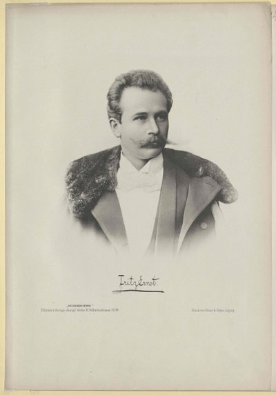 Pan Fritz Ernst autorstwa Artist Unknown