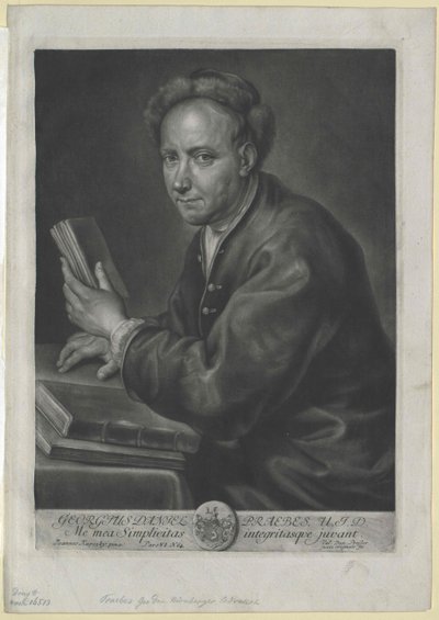 Georg Daniel Praebes autorstwa Artist Unknown