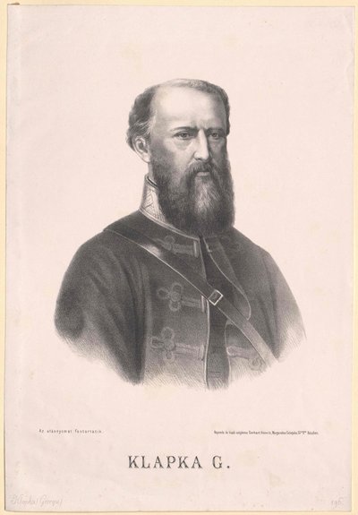 Georg Klapka autorstwa Artist Unknown