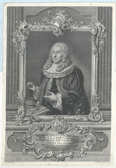 George Christoph Erlabeck autorstwa Artist Unknown