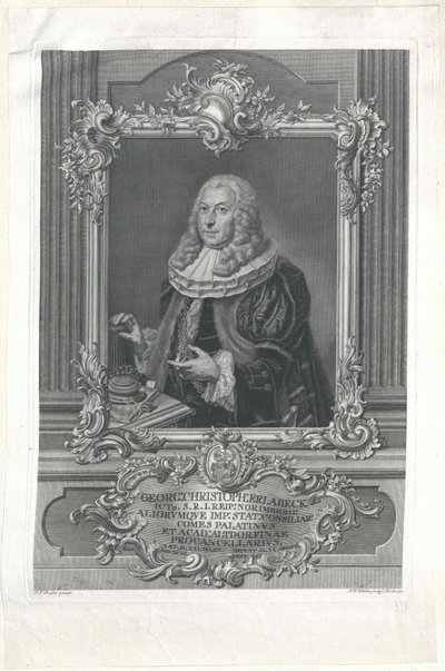 George Christoph Erlabeck autorstwa Artist Unknown