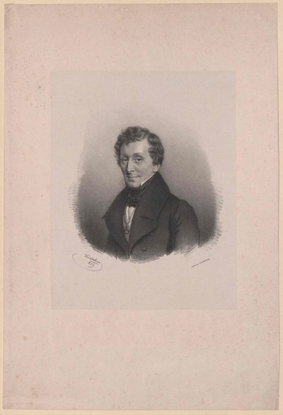 Giacomo Meyerbeer (druk) autorstwa Artist Unknown