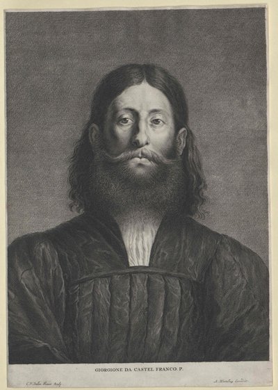 Giorgione (druk) autorstwa Artist Unknown