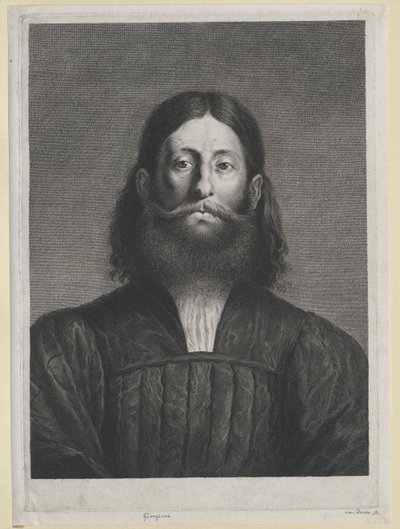 Giorgione (druk) autorstwa Artist Unknown