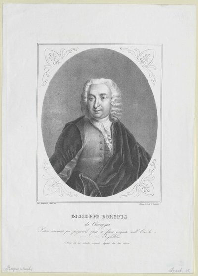 Giuseppe Borgnis autorstwa Artist Unknown
