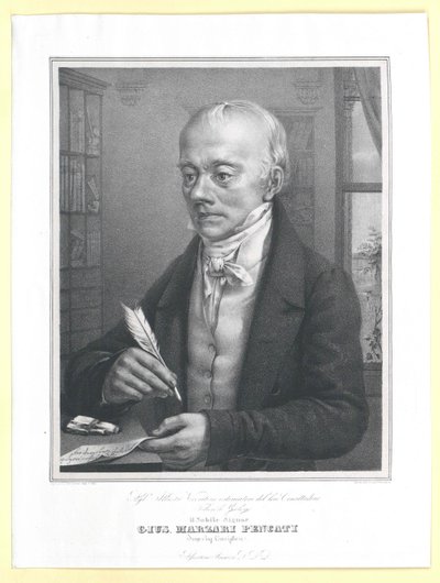 Giuseppe Marzari-Pencati autorstwa Artist Unknown