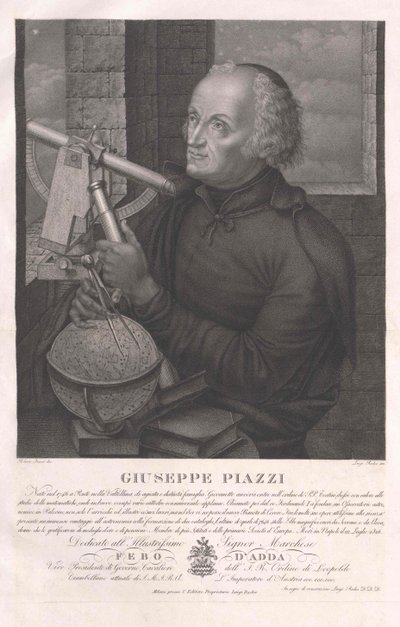 Giuseppe Piazzi autorstwa Artist Unknown