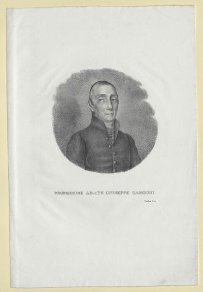 Giuseppe Zamboni autorstwa Artist Unknown