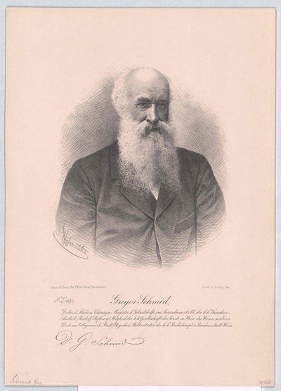 Gregor Schmid autorstwa Artist Unknown