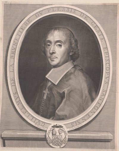 Guillaume de La Brunetiere you Plessis-Gest00000000 (druk) autorstwa Artist Unknown