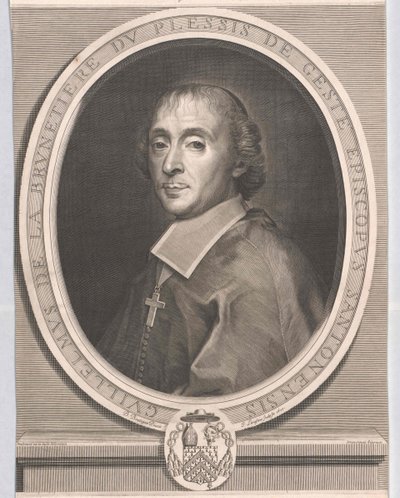 Guillaume de La Brunetiere you Plessis-Gest00000000 (druk) autorstwa Artist Unknown