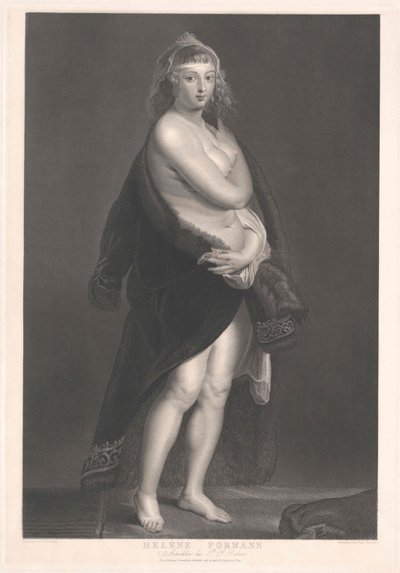 Helene Fourment autorstwa Artist Unknown