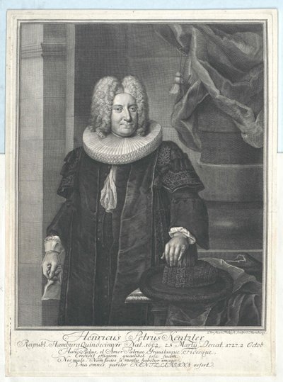 Henry Peter Kentzler autorstwa Artist Unknown