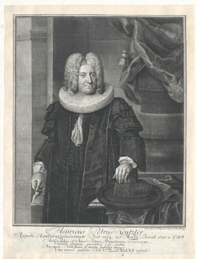 Henry Peter Kentzler autorstwa Artist Unknown