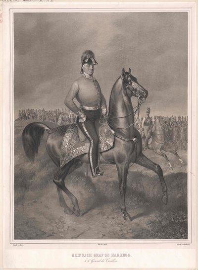 Henry hrabia Hardegg autorstwa Artist Unknown