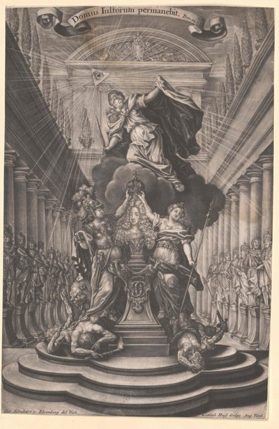 Święty Cesarz Rzymski Karol VI autorstwa Artist Unknown