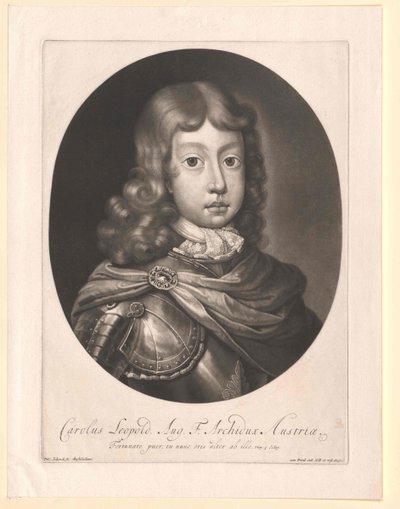 Święty Cesarz Rzymski Karol VI autorstwa Artist Unknown