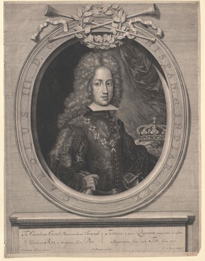 Święty Cesarz Rzymski Karol VI autorstwa Artist Unknown
