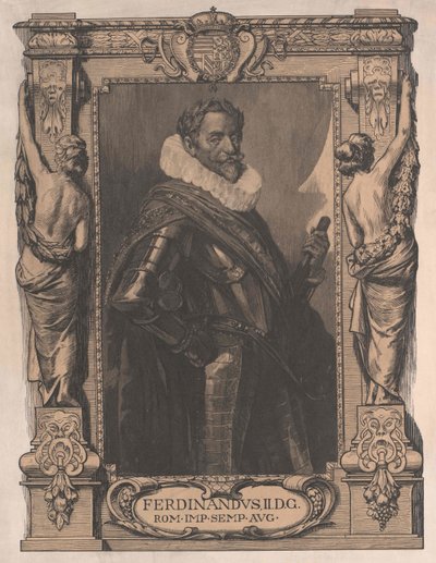 Święty Cesarz Rzymski Ferdynand II autorstwa Artist Unknown