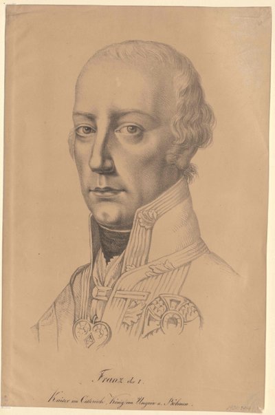 Święty Cesarz Rzymski Franciszek II autorstwa Artist Unknown