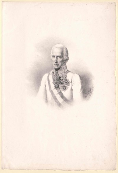 Święty Cesarz Rzymski Franciszek II autorstwa Artist Unknown