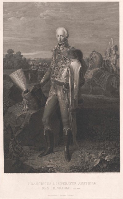 Święty Cesarz Rzymski Franciszek II autorstwa Artist Unknown