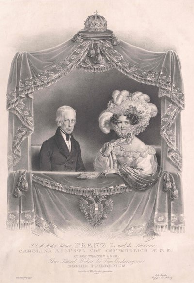 Święty Cesarz Rzymski Franciszek II autorstwa Artist Unknown