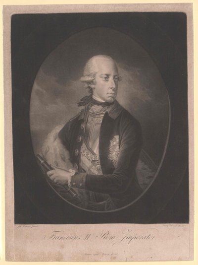 Święty Cesarz Rzymski Franciszek II autorstwa Artist Unknown
