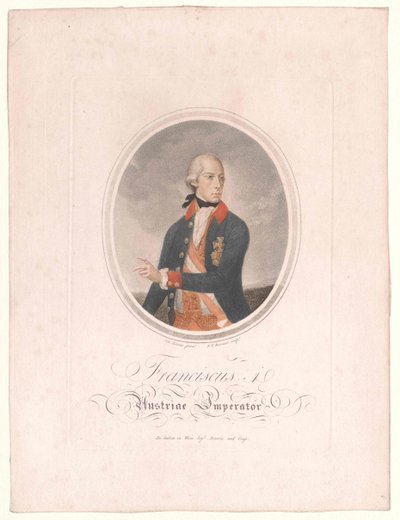 Święty Cesarz Rzymski Franciszek II autorstwa Artist Unknown