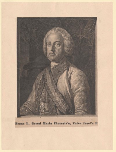 Święty Cesarz Rzymski Franciszek I autorstwa Artist Unknown