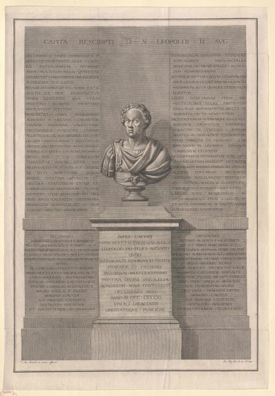 Święty Cesarz Rzymski Leopold II autorstwa Artist Unknown