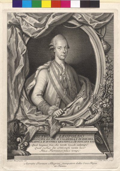 Święty Cesarz Rzymski Leopold II autorstwa Artist Unknown