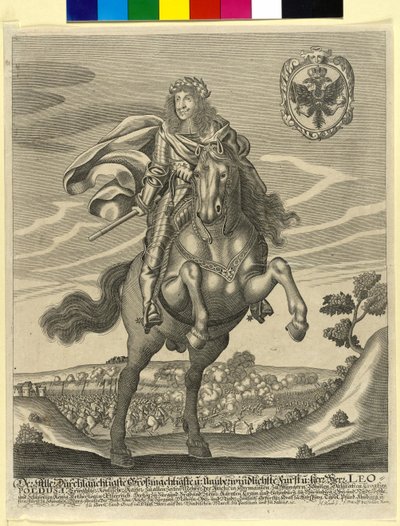 Święty Cesarz Rzymski Leopold I autorstwa Artist Unknown