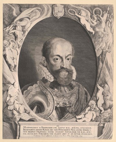 Święty Cesarz Rzymski Maksymilian II autorstwa Artist Unknown