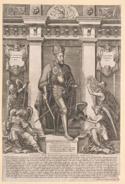 Święty Cesarz Rzymski Maksymilian II autorstwa Artist Unknown