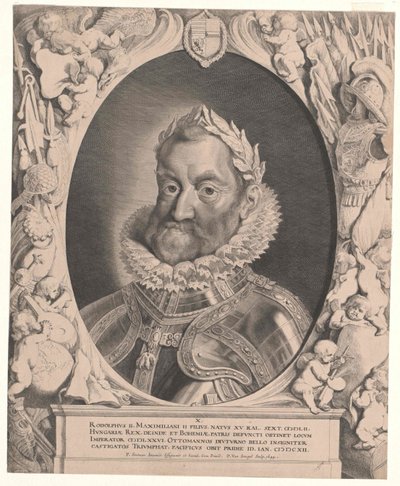 Święty Cesarz Rzymski Rudolf II autorstwa Artist Unknown