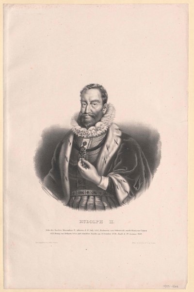 Święty Cesarz Rzymski Rudolf II autorstwa Artist Unknown