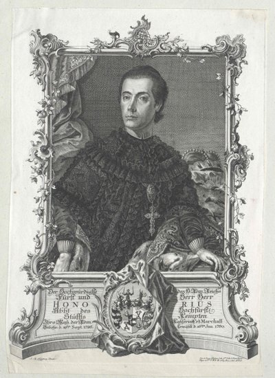 Honoriusz Roth von Schreckenstein autorstwa Artist Unknown