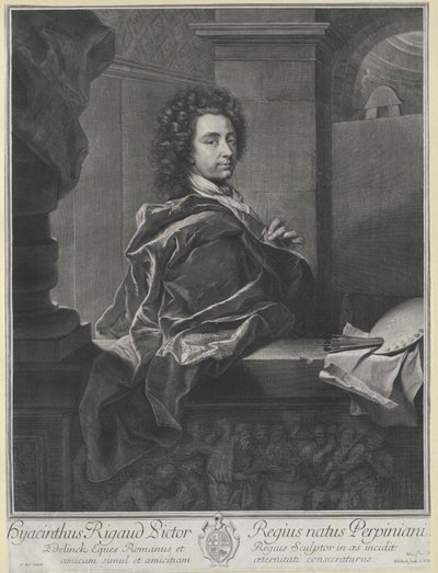 Hyacinthe Rigaud autorstwa Artist Unknown