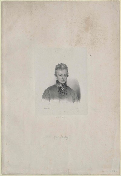Ignaz hrabia Hardegg-Glatz autorstwa Artist Unknown
