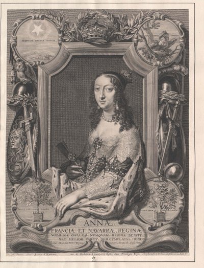 Infantka hiszpańska Anna autorstwa Artist Unknown