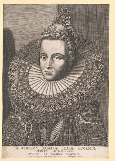 Infantka hiszpańska Izabela Klara Eugenia autorstwa Artist Unknown