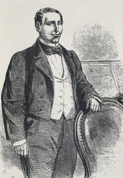 JUAREZ GARCIA, Benito (1806-1872) (akwaforta) autorstwa Artist Unknown