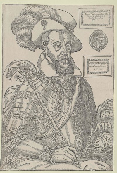 Jakob I król Anglii, autorstwa Artist Unknown