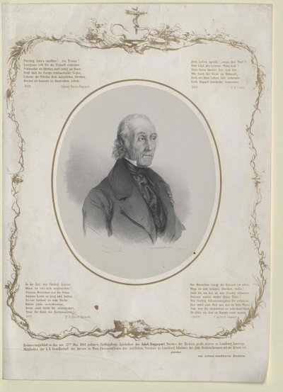 Jakob Rappaport (druk) autorstwa Artist Unknown