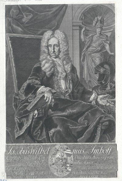 Jakob Wilhelm Imhof autorstwa Artist Unknown
