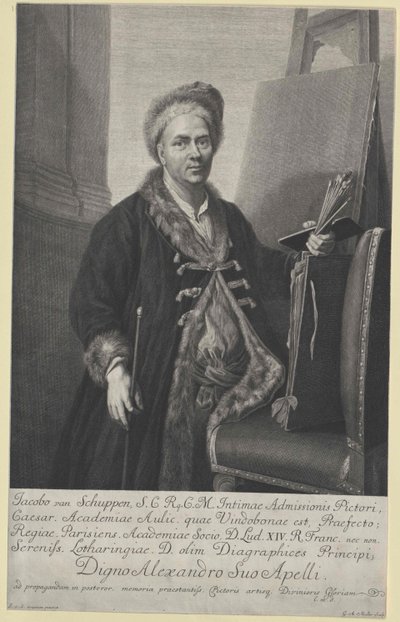 Jakob van Schuppen autorstwa Artist Unknown