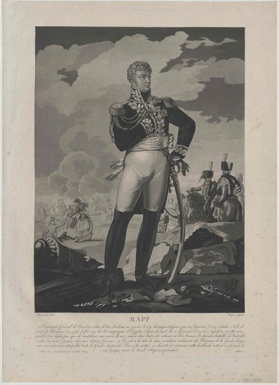 Jean Comte Rapp autorstwa Artist Unknown