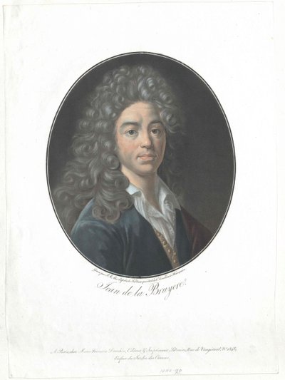 Jean de La Bruyere autorstwa Artist Unknown