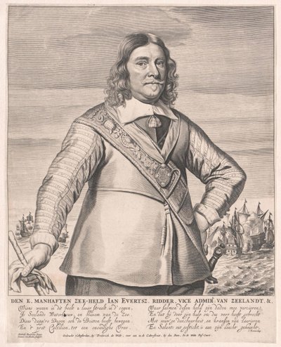 Johan Evertsen autorstwa Artist Unknown